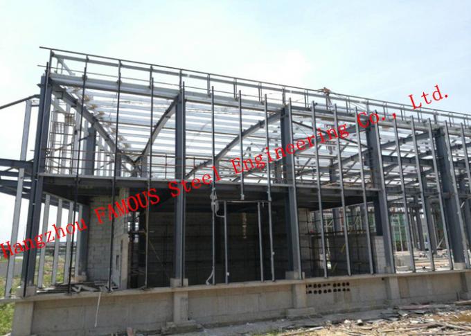 PV Glass Curtain Wall Surface Industrial Steel Buildings Lightproof And Heat Insulation 0