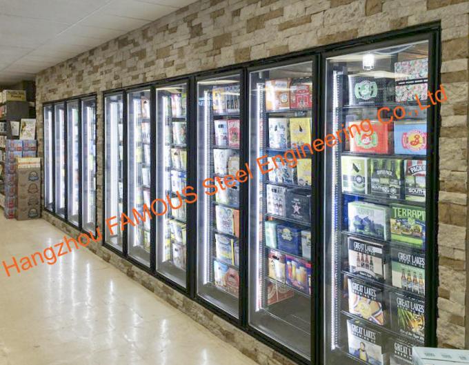 Fridge Glass Goor For Multi Deck Plug In Refrigerator Chiller Glass Door 5