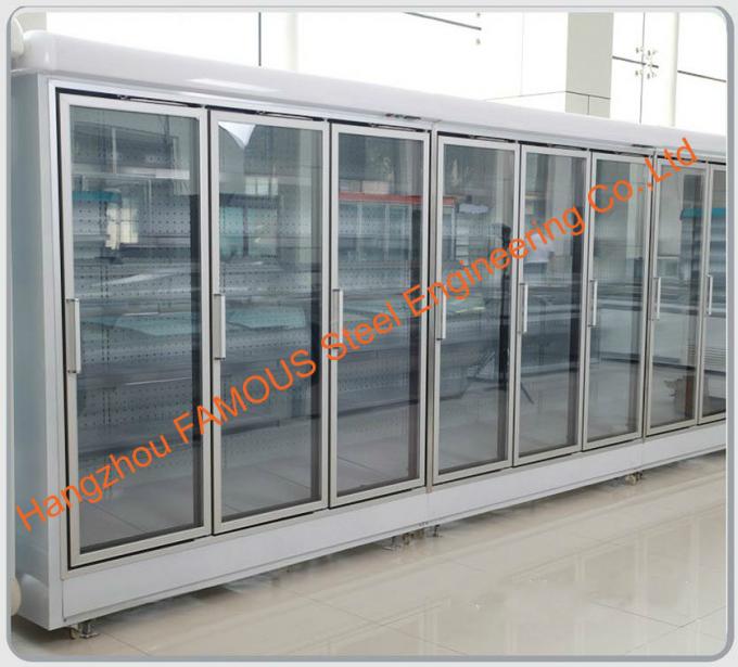 Commercial Refrigeration Display Chiller Glass Door Display Freezer Glass Door 0