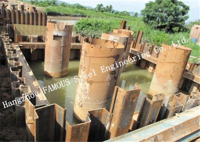 U-Shaped Type Cold Rolled Sheet Pile For Steel Structure Building Foundation Construction 0