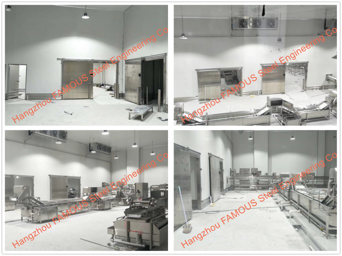 Commercial Walk In Freezer Refrigeration Polyurethane Panel Cold