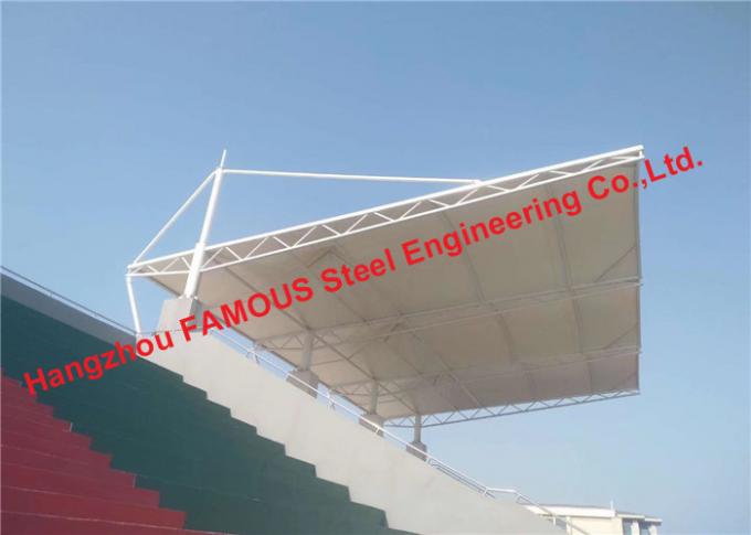 High Tensile Fabric PVDF Membrane Structural Sports Area 0