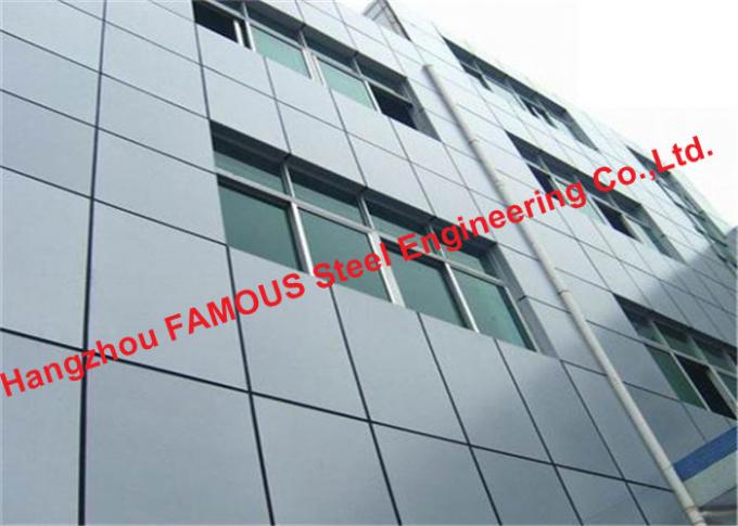 Veneer 3003 Aluminum Curtain Wall For Commercial Building 0