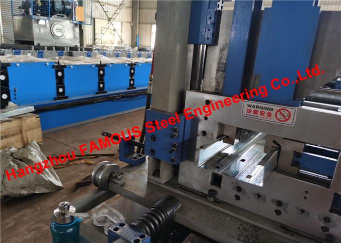 America British Standard Automatical Cold Roll Forming Machine For C Shape Purlin 0