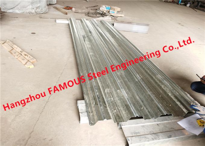 Galvanized Corrugated Steel Composite Floor Decking Sheet For Construction 0