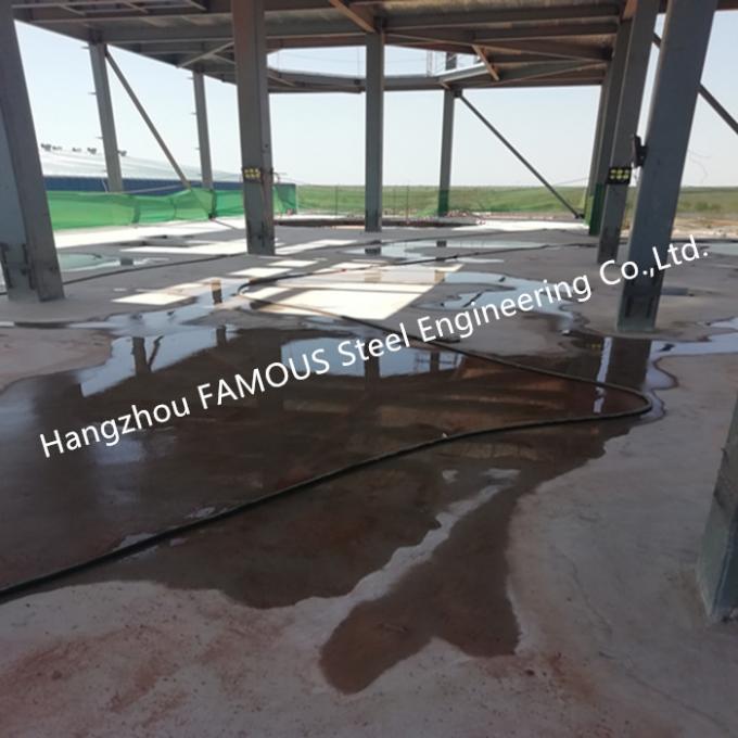 Structural Steel Bar Truss Girder Metal Composite Deck For Concrete Floor 2