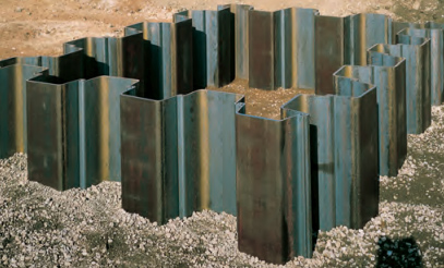 China high quality U-type sheet piling hot rolled LARSSEN steel piles 14