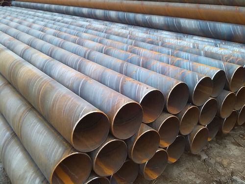 Spiral Welded Steel Pipe En10025 Standard S355 S275 Pipe Piling Coating Welded 0