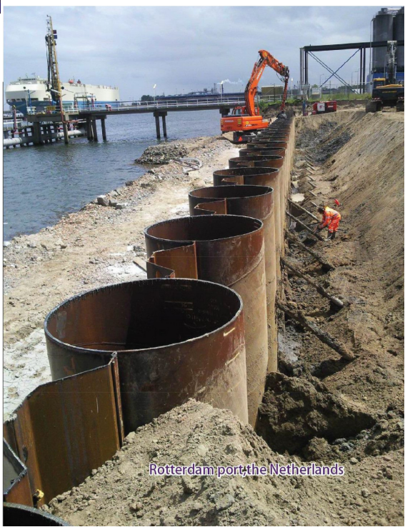 Combi Wall System Pipe Combination Wall Series Piling Walls 5