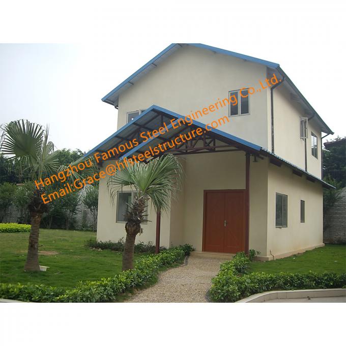 Fast Assembly Earthquake Proof Light Steel Structure Building Modular Prefab Villa House 0