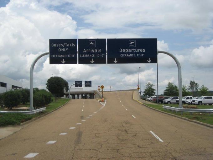 Steel Overhead Monotube Span Truss Span Overhead Sign Structures Support Highways