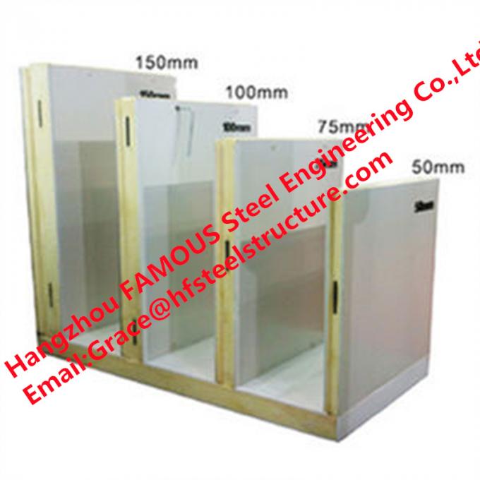 Industrial Polyurethane Cold Room Insulation Sandwich Stainless Steel 0
