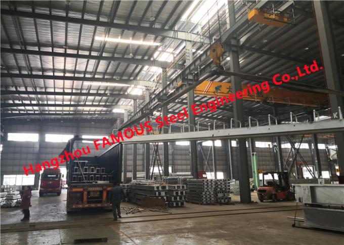 560 Tons Galvanized Steel Structure Members For Bridge Exported 0