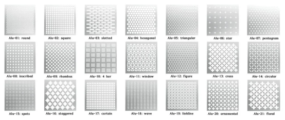 Vertical Aluminium Perforated Screening Panels 20mm And Horizontal Sunblade Louvres 0