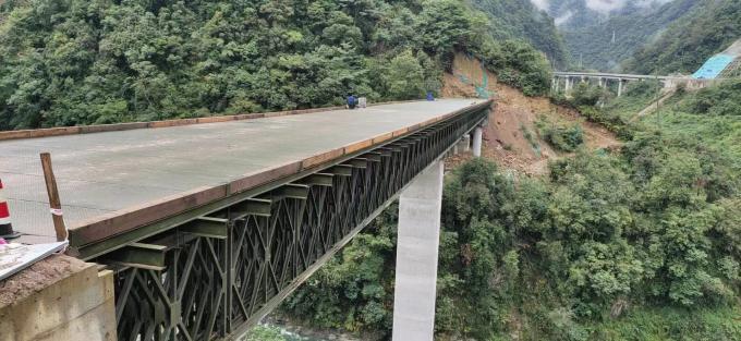 latest company news about Several Steel Bailey Bridges were Completed in the Sichuan-Tibet Line  2