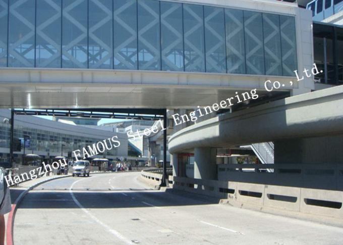 Prefabricated Steel Pedestrian Bailey Bridge Heavy Loading Capacity