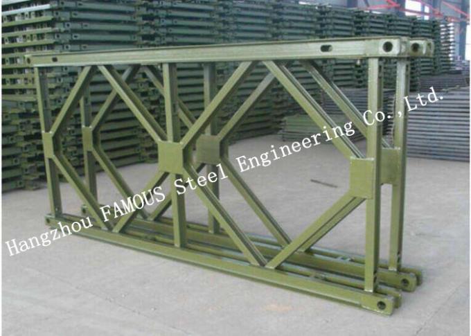 10 Sets Steel Bailey Bridge Prefabricated Galvanized 200# TSR Q345B 0