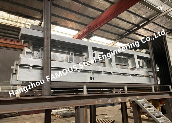 H Section Steel Structural Fabrications Galvanized Q345B EPS 0