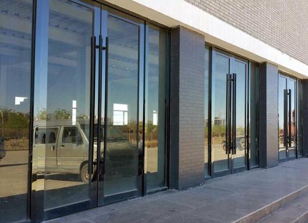 NFRC Aluminum Glass Storefront Medium Stile Windows And Doors 1