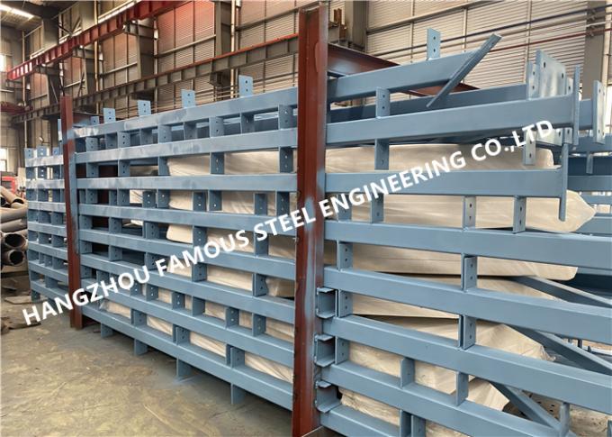 latest company news about 320 Tons Galvanized Steel Truss Structure Exported to Oceania  0