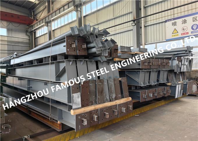 latest company news about 525 Tons Steel Structural Warehouse Members Exported to African Market  0