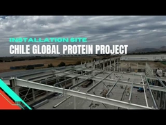 Galvanized Q355b Steel Structure Members Fabrication Steel Warehouse Buildings