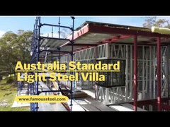 Modular Home Luxury Light Steel Villa Modern Prefab  Light Guage Galvanised Studs