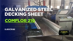 Comflor 210 Equivalent Composite Floor Deck Deep Profiles Galvanized Steel Decking Sheet