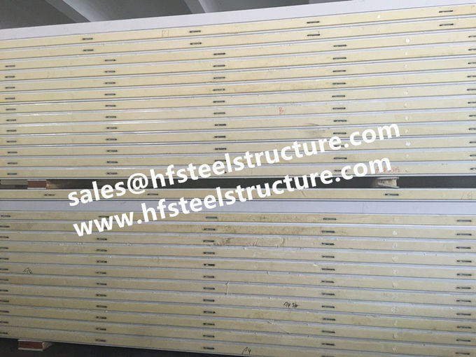 Anti Corrosion Sandwich Panel For Food Fresh Keeping Room / Cool Room Panels 1