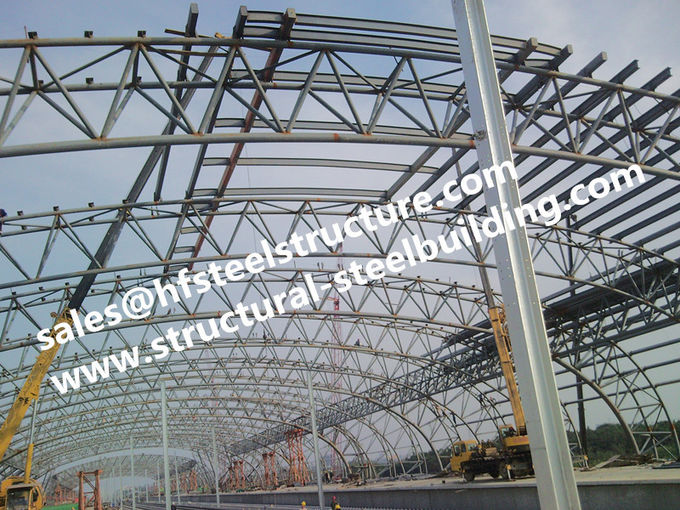 H-beam column Type Steel Structure Buildings , Structural Steel Fabricator 0