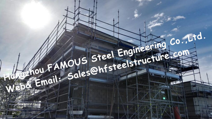 Q235 / Q345 Steel Prefab Buildings / Multi Storey Steel Structures NZ Standard 0