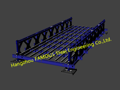 Customized Steel Bailey Bridge Portable Modular Structural Steel Bridge