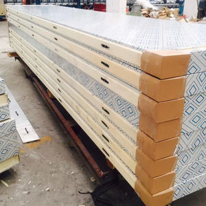 960mm Polyurethane Foam Sandwich Panels Cold Room Wall Panel For Cold Storage 0