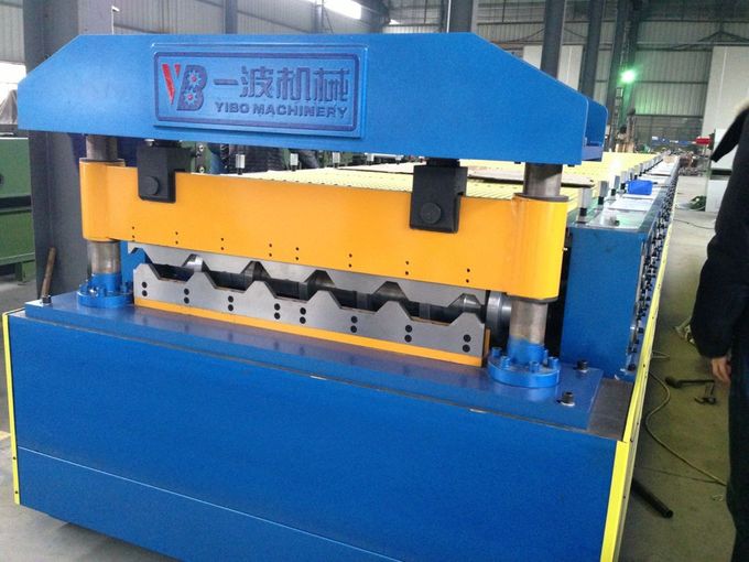 Double Layer Cold Roll Forming Machine Pass CE And ISO Automatic Control 1