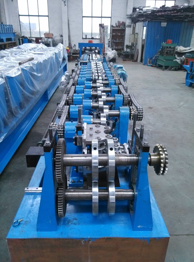 Steel Structure Cold Roll Forming Machine Automatic Change C Purlin 1