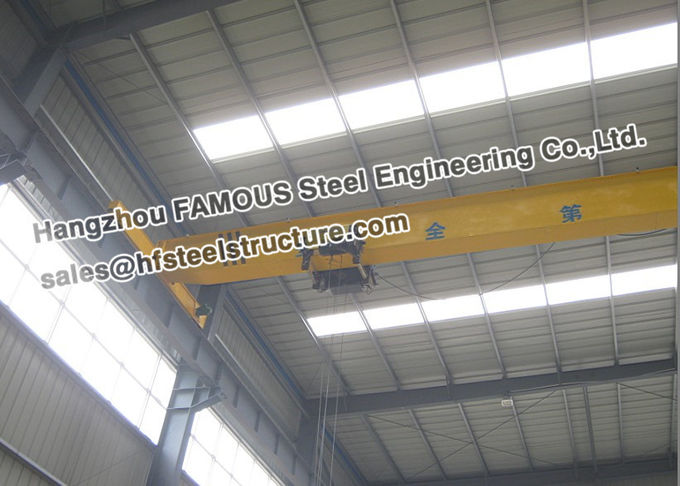 Electric Overhead Bridge Crane Monorail Workshop Steel Bulding Lifting 1